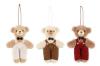 Prekės „Winteria Teddy Bear pakabinamas kalėdinis meškiukas, 12,5 cm“ paveikslėlis