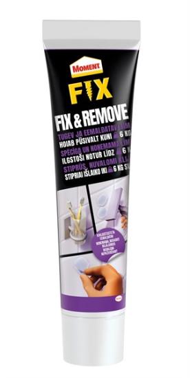 Prekės „Klijai nuimami Moment Fix Remove skaidrūs 44 g“ paveikslėlis