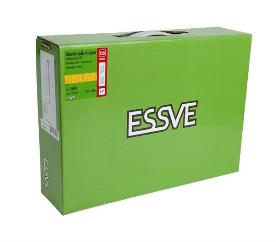 Prekės „Vinys pistoletui 3,1x90mm 34° 1500 vnt HGC C3 Essve 771024“ paveikslėlis