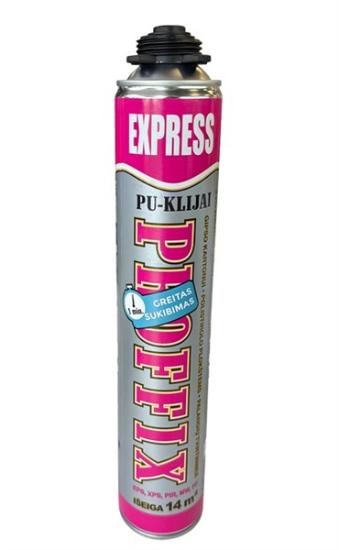 Prekės „Greito veikimo klijuojančios putos Proffix Express 830 ml“ paveikslėlis