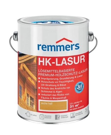 Prekės „Impregnantas HK-Lasur plius Šviesus ąžuolas 2,5L“ paveikslėlis