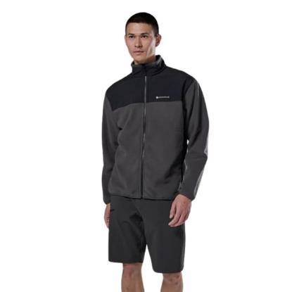 Prekės „Vyriškas džemperis Montane ROCO Jacket - Tamsiai pilka, M“ paveikslėlis