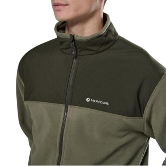 Prekės „Vyriškas džemperis Montane ROCO Jacket - Žalia, M“ paveikslėlis