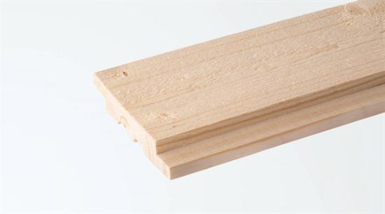 Prekės „Medinės lauko dailylentės šiurkščiu paviršiumi vertikaliam montavimui UYSK-Š 18x146x3900mm“ paveikslėlis
