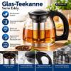 Prekės „Stiklinis arbatinukas Michelino 1,2 l su nerūdijančio plieno filtru“ paveikslėlis