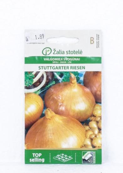 Prekės „Vasarinės svogūnų sėklos STUTGARTEN  “ paveikslėlis