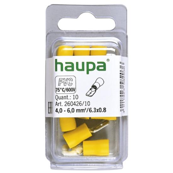 Prekės „Antgalis laidų sujungimo 2,5  - 6 / 6,3 x 0,8 260426 / 10 HAUPA“ paveikslėlis