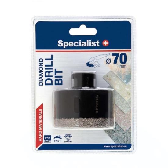Prekės „SPECIALIST+ deimantinis grąžtas D70 M14“ paveikslėlis