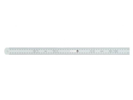 Prekės „Liniuotė aliuminio anoduota 30 x 1000 mm Kapro“ paveikslėlis
