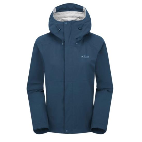 Prekės „Moteriška striukė nuo lietaus Rab Firewall Jacket - Tamsiai mėlyna, XL“ paveikslėlis