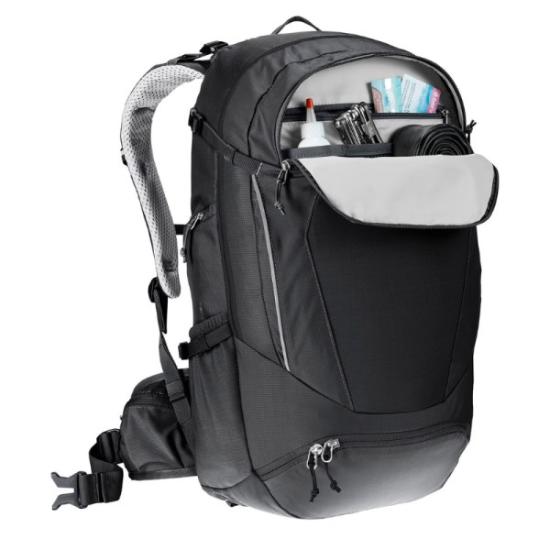 Prekės „Kuprinė dviratininkams Deuter Trans Alpine 30 - Juoda“ paveikslėlis