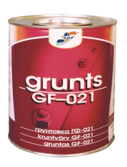 Prekės „Gruntas alkidinis GF-021 raudonai rudas 2,7 l“ paveikslėlis