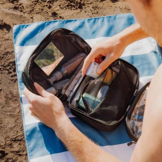 Prekės „Kelioninė kosmetinė Lifeventure Folding Wash Bag - Juoda“ paveikslėlis