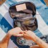 Prekės „Kelioninė kosmetinė Lifeventure Folding Wash Bag - Mėlyna“ paveikslėlis
