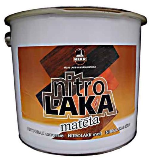 Prekės „Lakas baldinis nitroceliuliozinis NITROLAK matinis 2,7 l“ paveikslėlis