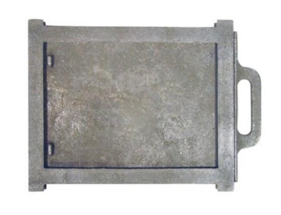 Prekės „Užkaiša ketaus didelė 280 x 240 mm“ paveikslėlis
