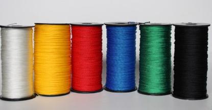 Prekės „Virvė sukta balta 1 mm x 100 m“ paveikslėlis