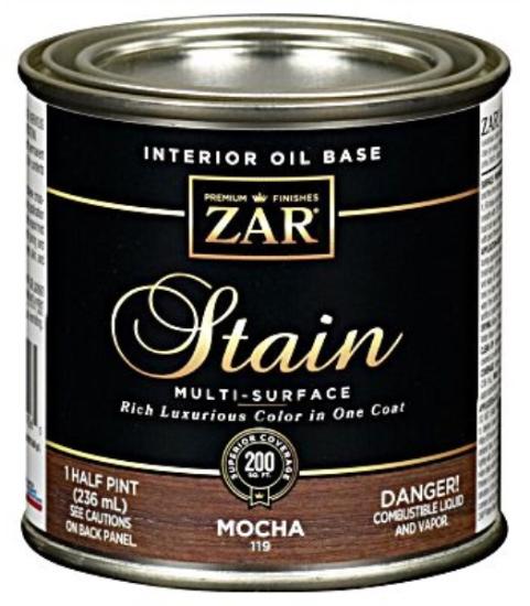 Prekės „Beicas ZAR 119 pt Mocha 0,236 L“ paveikslėlis