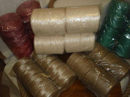 Prekės „Lininis špagatas, Ø 1 mm, 210 m, 0,3 kg“ paveikslėlis