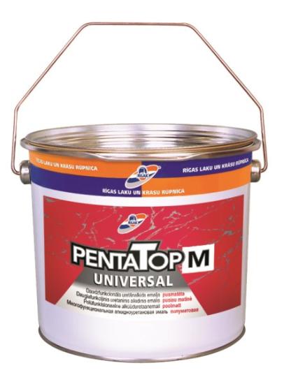 Prekės „Greitai džiūstanti alkidinė emalė Pentatop-M Universal C 0.85 l“ paveikslėlis