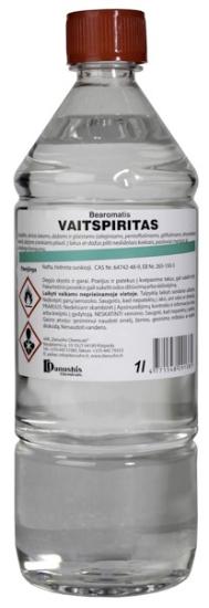 Prekės „Vaitspiritas  bekvapis 1 l“ paveikslėlis
