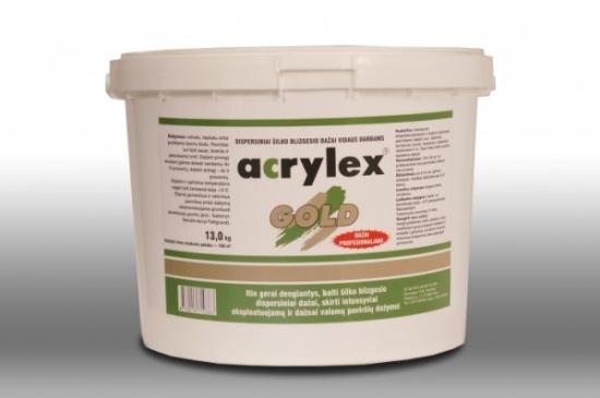 Prekės „Dažai vidaus darbams matiniai Acrylex-Gold 13 kg“ paveikslėlis