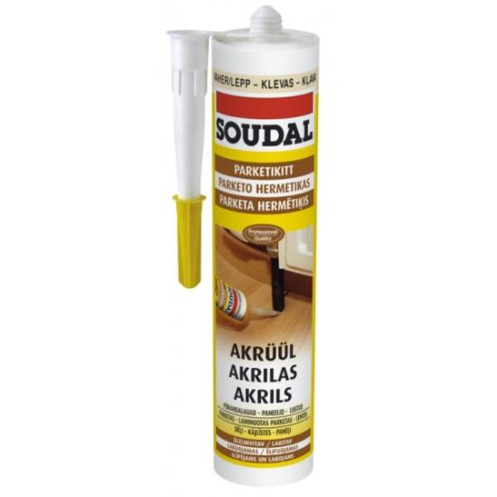 Prekės „Hermetikas-sandrintojas Soudal Parketkit L.E. Šv.Ąžuolas 280ml“ paveikslėlis