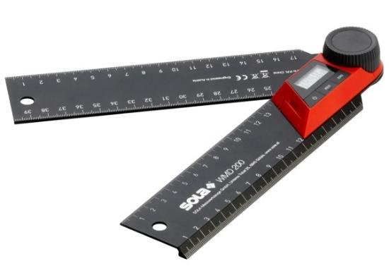 Prekės „Kampainis skaitmeninis 200 mm 0-270°WMD Sola“ paveikslėlis