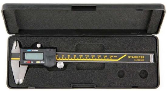 Prekės „Slankmatis elektroninis 150x0,01 mm Vorel“ paveikslėlis