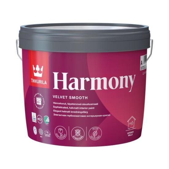 Prekės „Dažai visiškai matiniai sienoms ir luboms Tikkurila Harmony A 2,7 l“ paveikslėlis