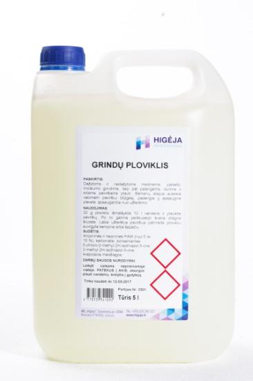 Prekės „Grindų ploviklis su semenų aliejumi 5 l“ paveikslėlis