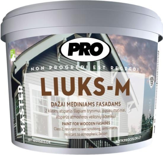 Prekės „Dažai PRO LIUKS-M 10 L“ paveikslėlis