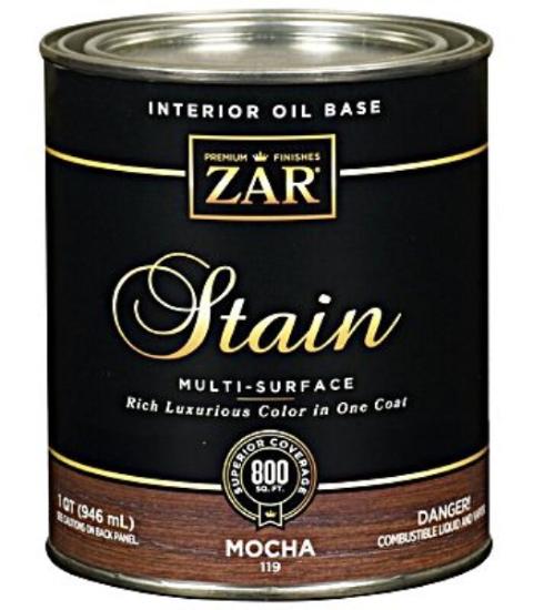 Prekės „Beicas medienai ZAR 119 pt Mocha 946 ml“ paveikslėlis