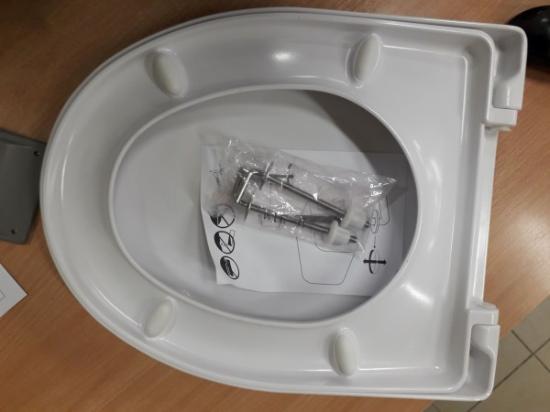 Prekės „Dangtis klozeto polipropileninis CERSANIT EKO PLUS“ paveikslėlis