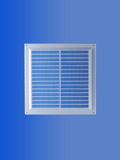 Prekės „Grotelės ventiliacinės plastikinės 250 x 250 mm VR2525 baltos“ paveikslėlis
