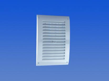 Prekės „Grotelės ventiliacinės plastikinės 250 x 170 mm N25R Europlast“ paveikslėlis