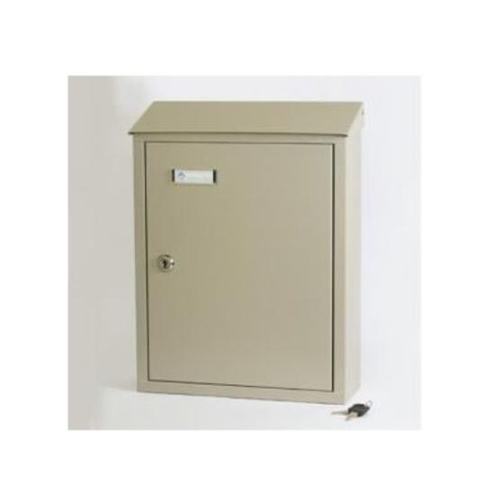 Prekės „Dėžutė pašto PD900 pilkos spalvos 385x290x100 mm“ paveikslėlis