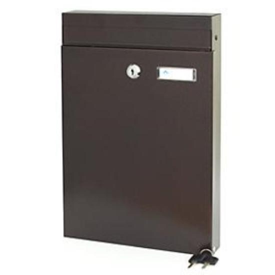 Prekės „Dėžutė pašto PD930 vario spalvos 380x250x50 mm“ paveikslėlis