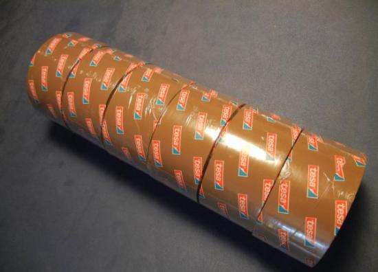 Prekės „Juosta lipni pakavimo 66 m x 50 mm ruda TESA“ paveikslėlis