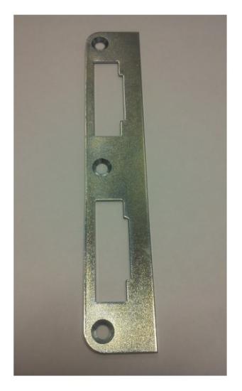 Prekės „Spynos plokštelė durų staktai 157 x 24 mm lygi RP701-01 Zn LOB“ paveikslėlis