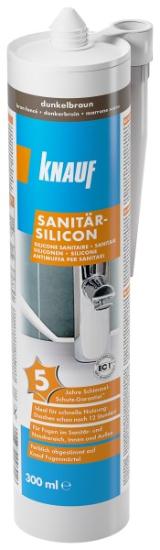 Prekės „Sanitär-Silicon DUNKELBRAUN 300 ml“ paveikslėlis