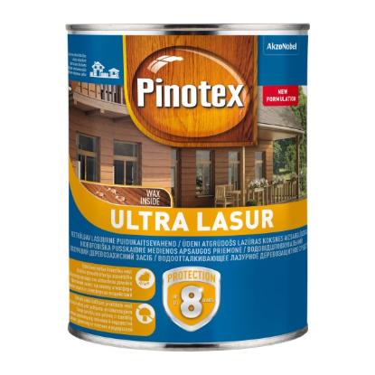 Prekės „Medienos impregnantas PINOTEX ULTRA, 1 l, oregonas, blizgus“ paveikslėlis