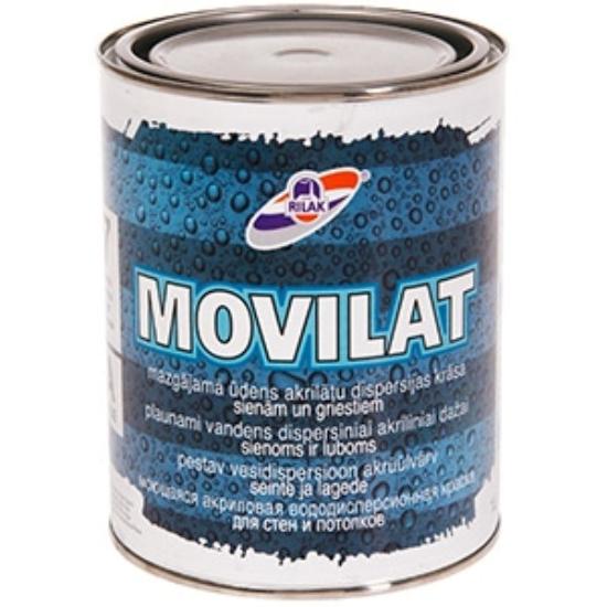 Prekės „Dažai dispersiniai akriliniai MOVILAT-7  base A 0,9 l“ paveikslėlis