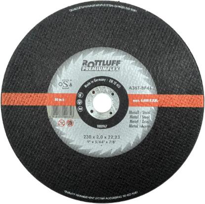 Prekės „Diskas pjovimui metalo 230 x 2 x 22,23 mm LUKAS“ paveikslėlis