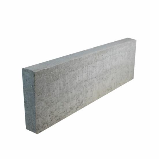 Prekės „Bordiūras vejai BM, 1000x80x300 mm, pilkas“ paveikslėlis