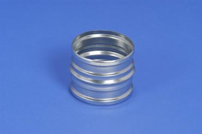 Prekės „Jungtis ortakio cinkuota skarda NP120 Ø 120 mm Europlast“ paveikslėlis
