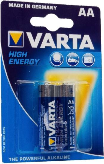 Prekės „Elementai VARTA, 4906 AA, LR06, MN1500, 1,5 V, 2 vnt.“ paveikslėlis