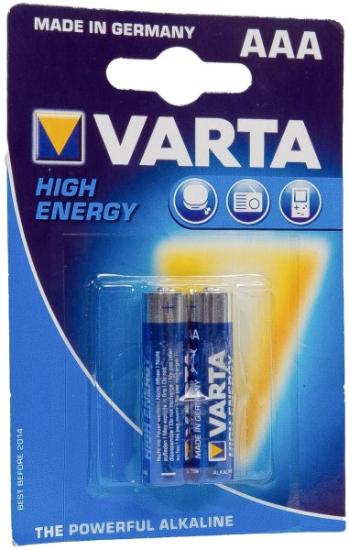 Prekės „Elementai, VARTA, 4903, AAA, LR06, MN1500, 1,5 V, 2 vnt.“ paveikslėlis