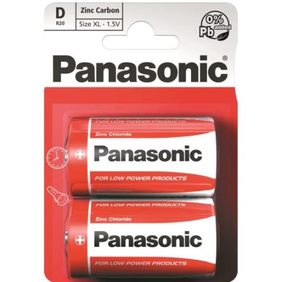 Prekės „Elementai PANASONIC SPECIAL, R20 D, 2 vnt.“ paveikslėlis
