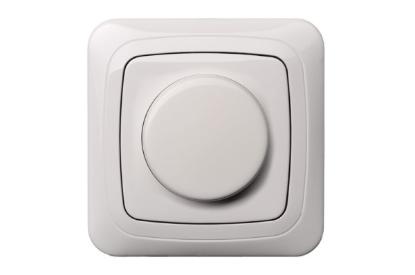 Prekės „Šviesos reguliatorius 400W ĮŠR-002-01 Alfa White be rėmelio baltos spalvos Liregus“ paveikslėlis